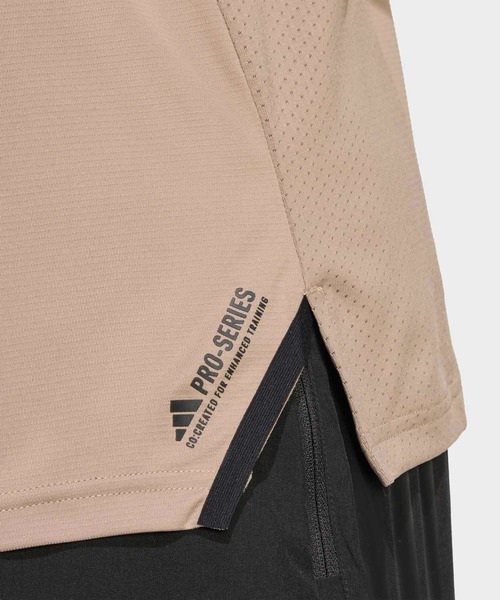 adidas（アディダス）の「Designed for Training プロシリーズ 半袖Tシャツ / アディダス adidas（Tシャツ/カットソー・メンズ・ブラウン・LARGE/MEDIUM/SMALL/X-SMALL/XX-LARGE/3XL/X-LARGE）」の4枚目の写真