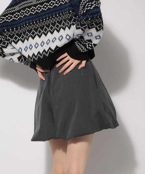 PAGEBOY(ページボーイ)の「バルーンショートパンツ(その他パンツ・レディース・グレー/ブラック・FREE)」の14枚目の写真