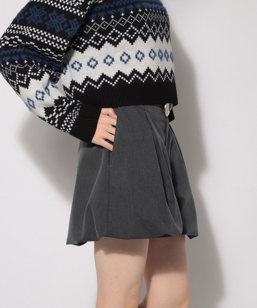 PAGEBOY(ページボーイ)の「バルーンショートパンツ(その他パンツ・レディース・グレー/ブラック・FREE)」の15枚目の写真