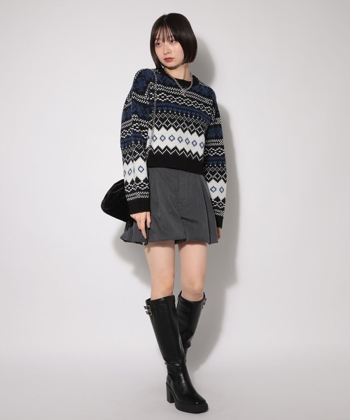 PAGEBOY(ページボーイ)の「バルーンショートパンツ(その他パンツ・レディース・グレー/ブラック・FREE)」の10枚目の写真