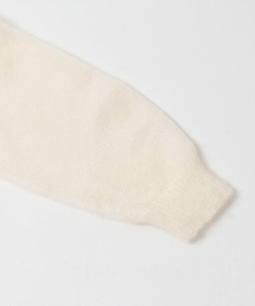 URBAN RESEARCH（アーバンリサーチ）の「ヘアリールーズニット（ニット/セーター・レディース・オフホワイト/チャコールグレー/ライトピンク/ライトブルー/レッド・FREE）」の19枚目の写真