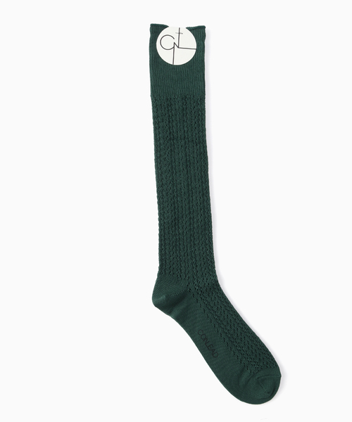 CONLEAD(コンリード)の「CONLEAD(コンリード) Lace Socks Long(ソックス/靴下・メンズ・コバルトブルー/グリーン/ブラウン/ホワイト・FREE)」の4枚目の写真