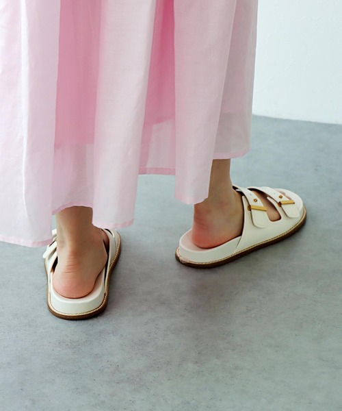 COLE HAAN(コールハーン)の「MARISOL Footbed Sandals【COLE HAAN/コールハーン】(サンダル・レディース・ブラック/ホワイト・23.5cm/24.0cm/24.5cm)」の8枚目の写真