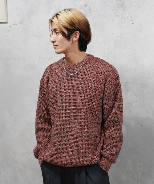セール】SUNNY SPORTS / サニースポーツ WAFFLE MIX CREW SWEATER