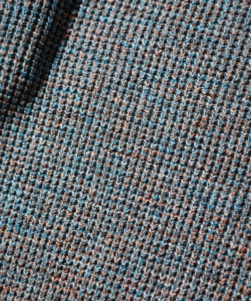 SUNNY SPORTS(サニースポーツ)の「SUNNY SPORTS / サニースポーツ WAFFLE MIX CREW SWEATER ワッフル ミックス糸 クルーネックセーター(ニット/セーター・メンズ・オレンジ/グレー/レッド・MEDIUM/LARGE)」の17枚目の写真