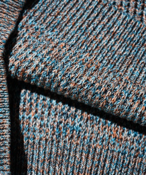 SUNNY SPORTS(サニースポーツ)の「SUNNY SPORTS / サニースポーツ WAFFLE MIX CREW SWEATER ワッフル ミックス糸 クルーネックセーター(ニット/セーター・メンズ・オレンジ/グレー/レッド・MEDIUM/LARGE)」の19枚目の写真