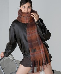 RAY CASSIN | チェック大判マフラー(マフラー)