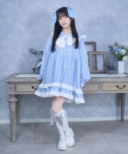 【24年FW新作】一点のみ!ビックポニー　フリース ドレス　ワンピース 24年FW新作】1点のみ! ビックポニー フリース ドレス ワンピース