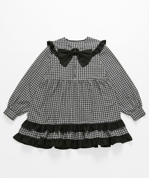 Whinny(ホワイニー)の「Whinny/《2個セット★》ごきげんMAXわんぴっぴ(ワンピース・レディース・サックスブルー/ブラック/ホワイト・FREE)」の17枚目の写真
