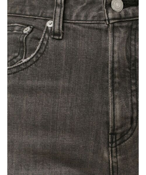 Ungrid（アングリッド）の「ヘムデザインストレッチデニム（デニムパンツ・レディース・ブルー/ブラック・24inch/25inch/26inch）」の4枚目の写真