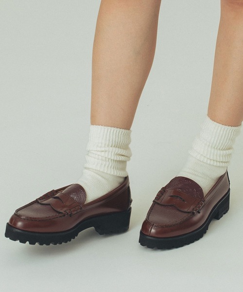 ROSE BUD別注】(The Kenford Fineshoes)TANK SOLE COMBI COLOR LOAFERS