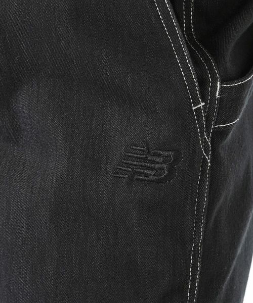 NEW BALANCE(ニューバランス)の「ジャージーデニムパンツ(デニムパンツ・メンズ・ネイビー/チャコールグレー・MEDIUM/LARGE/X-LARGE/SMALL)」の9枚目の写真