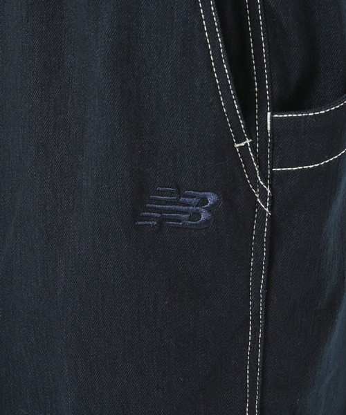 NEW BALANCE(ニューバランス)の「ジャージーデニムパンツ(デニムパンツ・メンズ・ネイビー/チャコールグレー・MEDIUM/LARGE/X-LARGE/SMALL)」の6枚目の写真