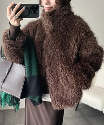 ANGIE | シャギーファーフェイクファーブルゾン(ブルゾン)