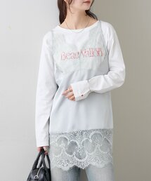 mystic | 【新色グレーが登場!】レースサテンキャミソール(シャツ/ブラウス)