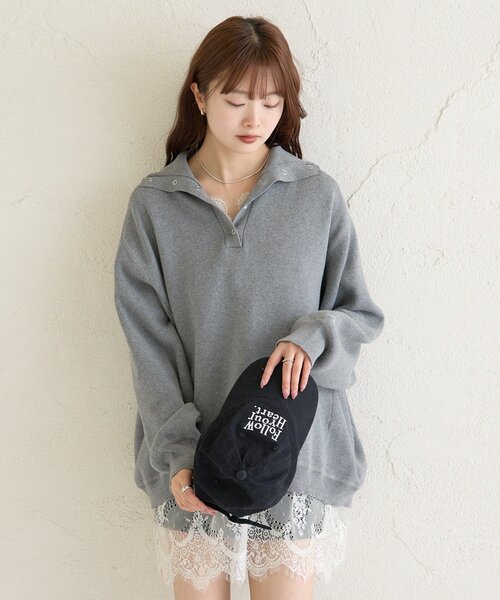 新色グレーが登場！】レースサテンキャミソール（シャツ/ブラウス