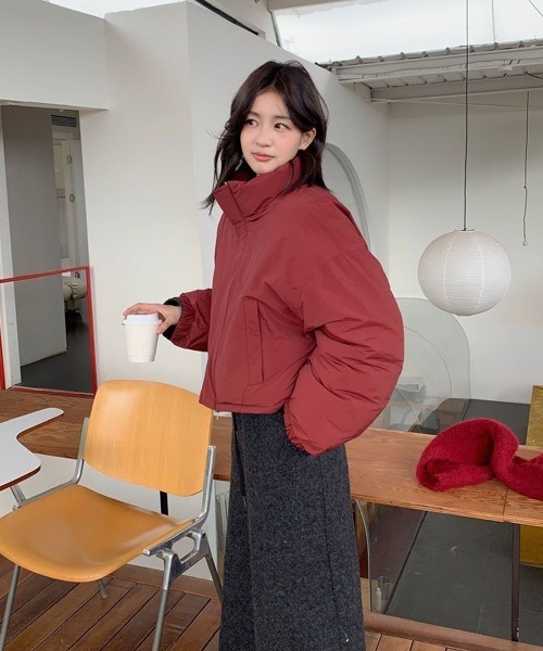 リバーシブルショートダウンジャケット（ダウンジャケット/コート