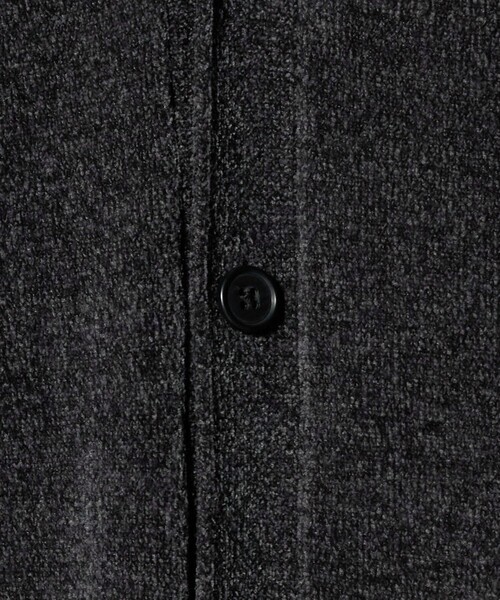 A DAY IN THE LIFE UNITED ARROWS(アデイインザライフユナイテッドアローズ)の「モールヤーン ダブルフェイス Vネックカーディガン-ウォッシャブル-<A DAY IN THE LIFE>(ニット/セーター・メンズ・ダークグレー/ネイビー・L/M)」の11枚目の写真