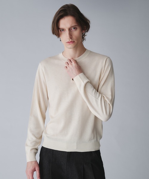 Regen Glanz（レーゲングランツ）の「wool blend henryneck cropped