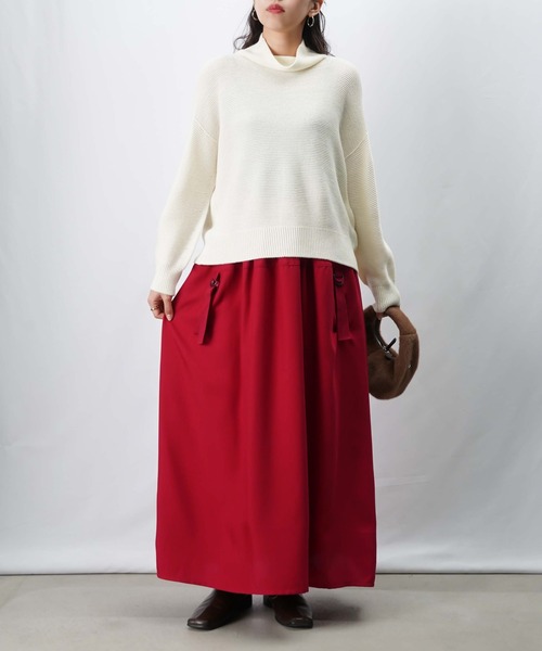 LUCA/LADY LUCK LUCA（ルカ/レディラックルカ）の「LC/LLL パラシュートスカート（スカート・レディース・ブラック/ブラウン/レッド・FREE）」の10枚目の写真