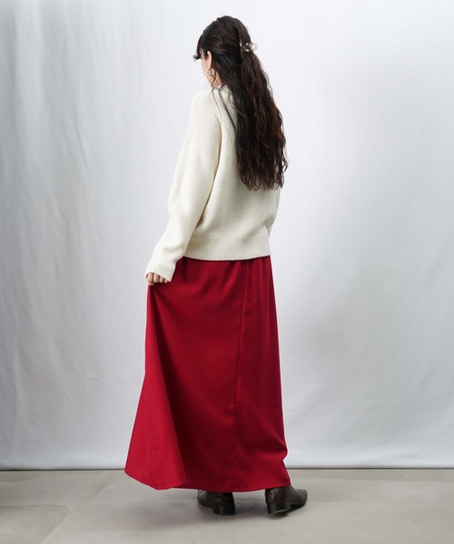 LUCA/LADY LUCK LUCA（ルカ/レディラックルカ）の「LC/LLL パラシュートスカート（スカート・レディース・ブラック/ブラウン/レッド・FREE）」の9枚目の写真