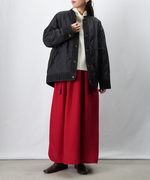 LUCA/LADY LUCK LUCA（ルカ/レディラックルカ）の「LC/LLL パラシュートスカート（スカート・レディース・ブラック/ブラウン/レッド・FREE）」の12枚目の写真