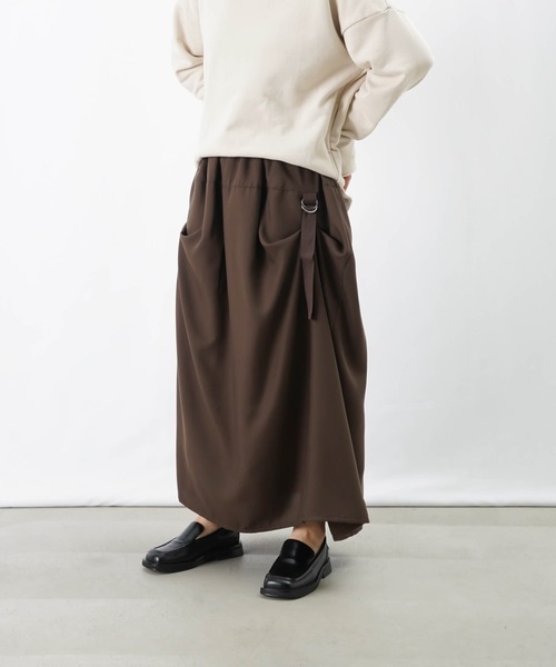 LUCA/LADY LUCK LUCA（ルカ/レディラックルカ）の「LC/LLL パラシュートスカート（スカート・レディース・ブラック/ブラウン/レッド・FREE）」の21枚目の写真