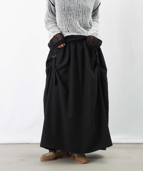 LUCA/LADY LUCK LUCA（ルカ/レディラックルカ）の「LC/LLL パラシュートスカート（スカート・レディース・ブラック/ブラウン/レッド・FREE）」の15枚目の写真