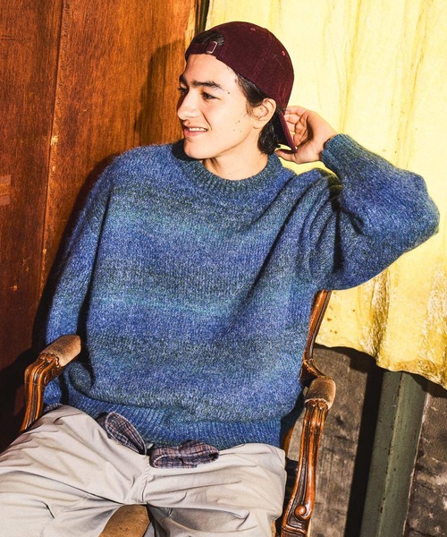 グラデーションニットプルオーバー（ニット/セーター）｜niko and