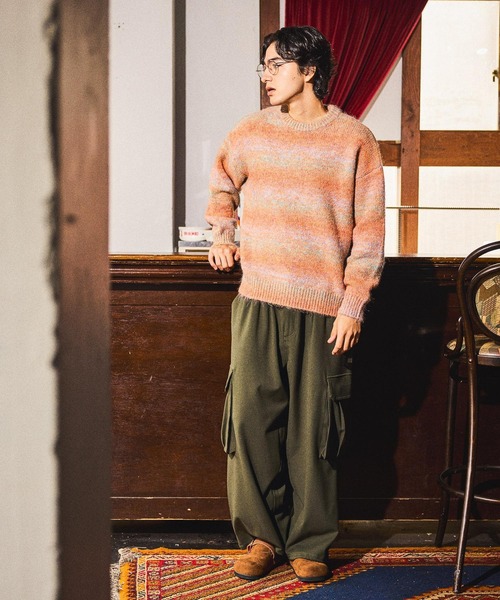 グラデーションニットプルオーバー（ニット/セーター）｜niko and