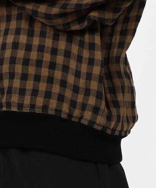 HAVERSACK（ハバーザック）の「HAVERSACK ATTIRE リネン プルオーバーシャツブルゾン（シャツ/ブラウス・メンズ・ブラウン系その他・M）」の9枚目の写真