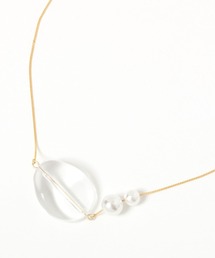 BAYFLOW | クリアパーツネックレス(ネックレス)