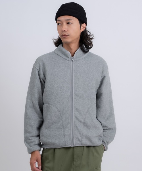 improves（インプローブス）の「スタンドカラー フリースジャケット（ブルゾン・メンズ・チャコール/ブラック/杢グレー・X-LARGE/LARGE/MEDIUM）」の2枚目の写真