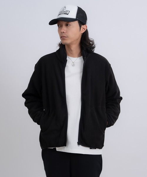 improves（インプローブス）の「スタンドカラー フリースジャケット（ブルゾン・メンズ・チャコール/ブラック/杢グレー・X-LARGE/LARGE/MEDIUM）」の8枚目の写真