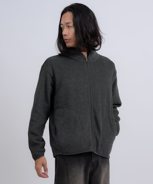 improves（インプローブス）の「スタンドカラー フリースジャケット（ブルゾン・メンズ・チャコール/ブラック/杢グレー・X-LARGE/LARGE/MEDIUM）」の16枚目の写真