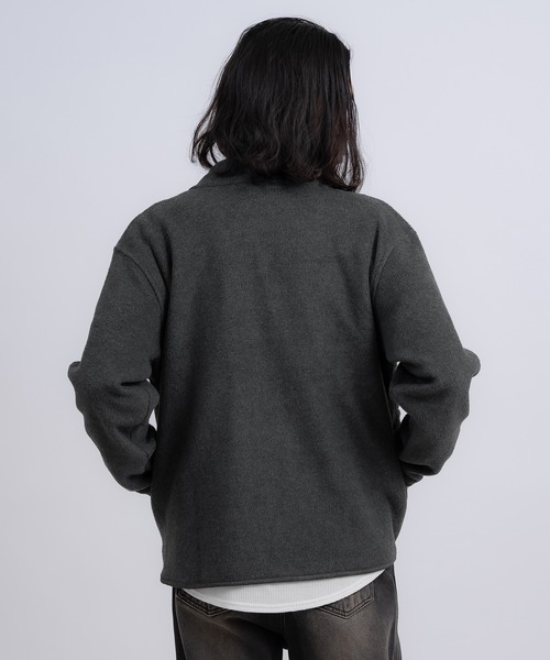 improves（インプローブス）の「スタンドカラー フリースジャケット（ブルゾン・メンズ・チャコール/ブラック/杢グレー・X-LARGE/LARGE/MEDIUM）」の18枚目の写真