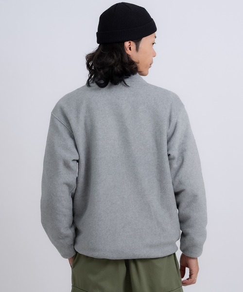 improves（インプローブス）の「スタンドカラー フリースジャケット（ブルゾン・メンズ・チャコール/ブラック/杢グレー・X-LARGE/LARGE/MEDIUM）」の14枚目の写真