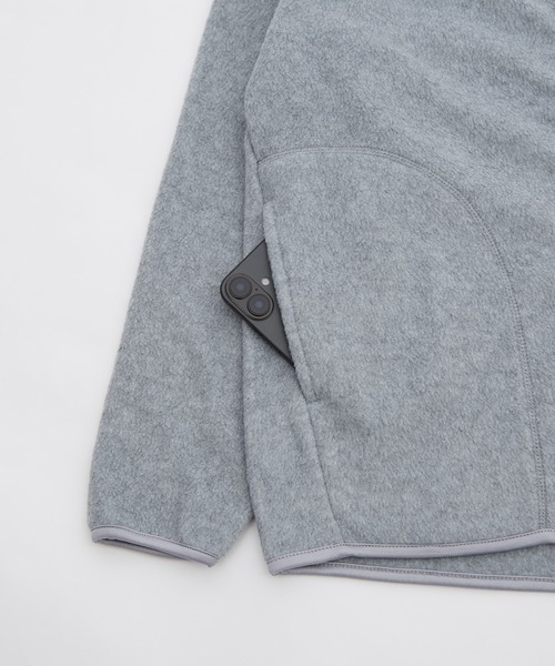 improves（インプローブス）の「スタンドカラー フリースジャケット（ブルゾン・メンズ・チャコール/ブラック/杢グレー・X-LARGE/LARGE/MEDIUM）」の6枚目の写真