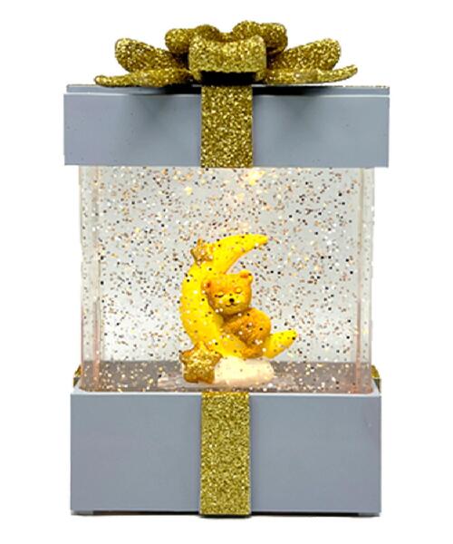 セール】【クリスマス】スノードーム プレゼントBOX ムーンベア