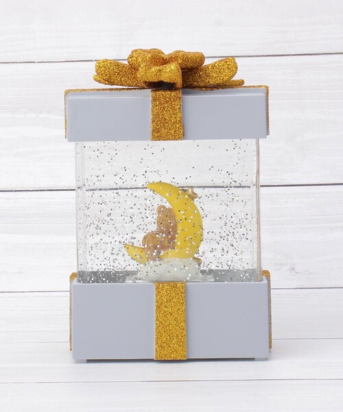 セール】【クリスマス】スノードーム プレゼントBOX ムーンベア