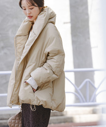 2024SS スピック＆スパン ノーブル ミルキーシアーボリュームブルゾン