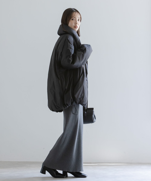 Noble（ノーブル）の「《追加》ショートダウンジャケット（ダウンジャケット/コート・レディース・ネイビー/ベージュ/ブラック・36/38）」の7枚目の写真