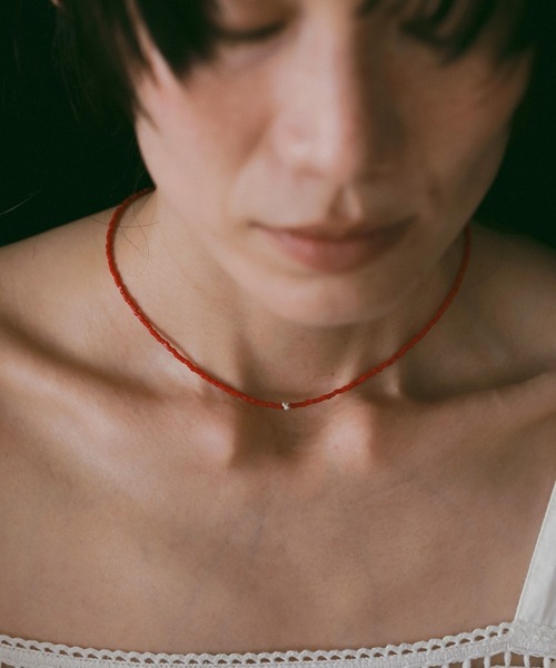 Color Beads Necklace（ネックレス）｜anuke（アンヌーク）の