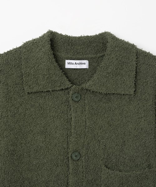 Millo Archive（ミロ アーカイブ）の「Moss Knit Cardigan [Khaki]（カーディガン/ボレロ・メンズ・その他・MEDIUM/LARGE）」の3枚目の写真