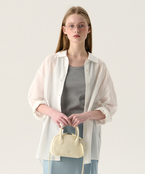 TTUDEMENT（トュードメント）の「SORBET MINI TOTE BAG WHITE（トートバッグ・レディース・その他・FREE）」の7枚目の写真