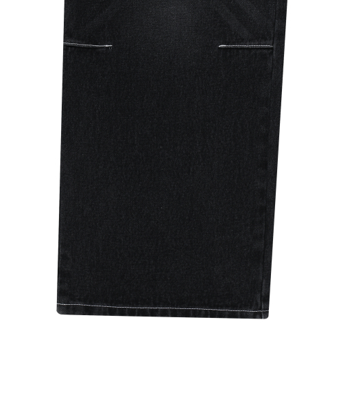 AAKAM(アーカム)の「CROS2 Washed Denim Pants (Black)(デニムパンツ・レディース・その他・1/2)」の14枚目の写真