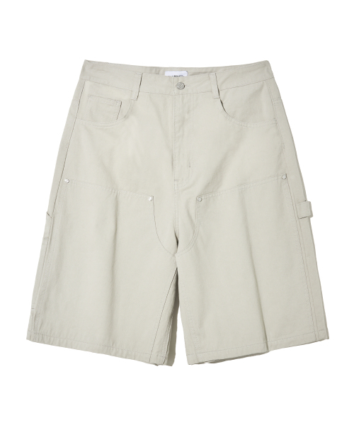 F.ILLUMINATE(フィルミネイト)の「ダブルニーベルムダショーツ-ライトグレー(その他パンツ・レディース・その他・SMALL/MEDIUM/LARGE)」の2枚目の写真