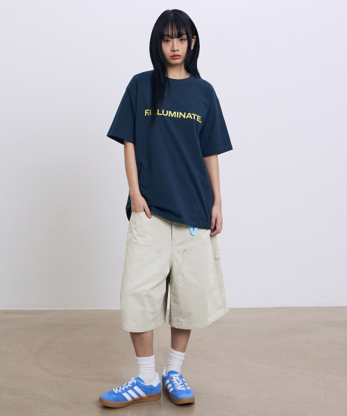 F.ILLUMINATE(フィルミネイト)の「ダブルニーベルムダショーツ-ライトグレー(その他パンツ・レディース・その他・SMALL/MEDIUM/LARGE)」の4枚目の写真
