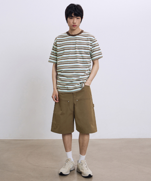 F.ILLUMINATE(フィルミネイト)の「ダブルニーベルムダショーツ-ライトグレー(その他パンツ・レディース・その他・SMALL/MEDIUM/LARGE)」の5枚目の写真