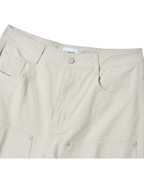 F.ILLUMINATE(フィルミネイト)の「ダブルニーベルムダショーツ-ライトグレー(その他パンツ・レディース・その他・SMALL/MEDIUM/LARGE)」の7枚目の写真